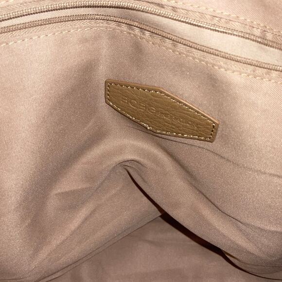 BCBGeneration Large Shoulder Crossbody Purse Bag Lavender Faux Leather - Picture 5 of 7